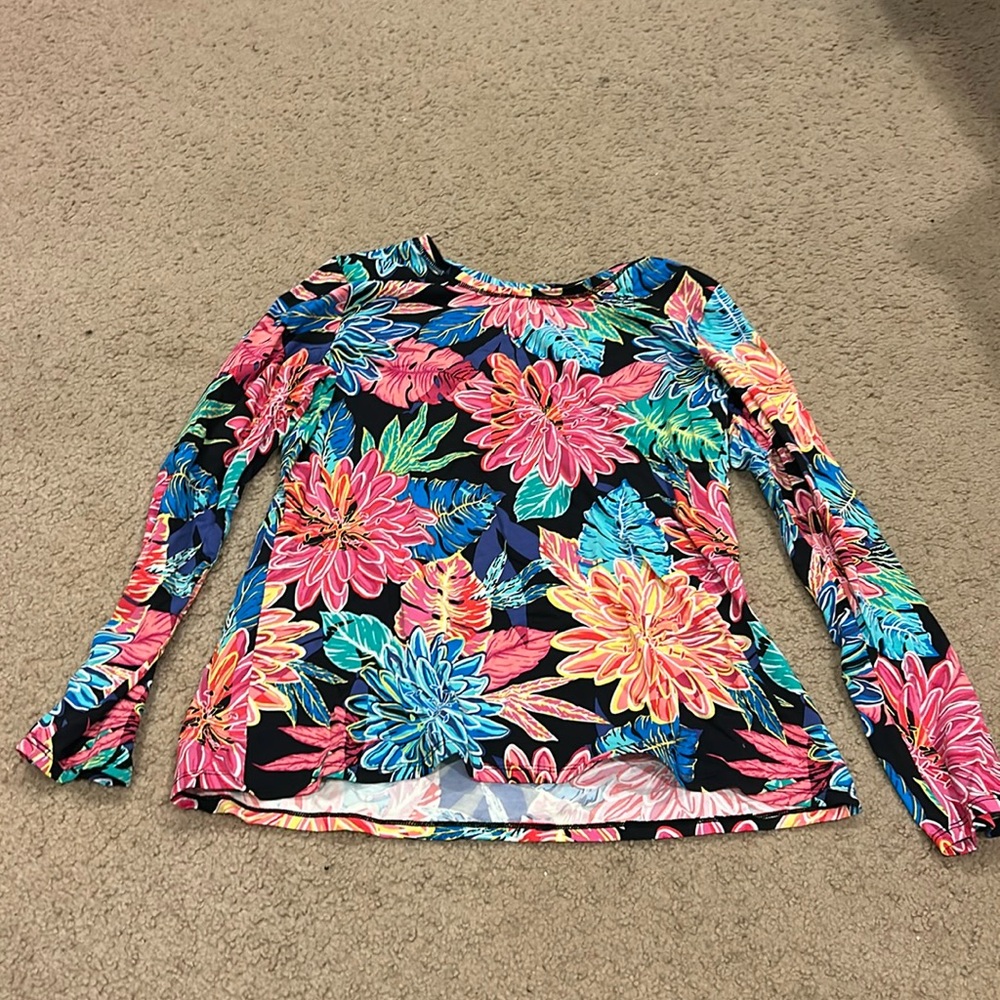 A rash guard.
